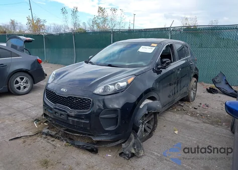 2019 Kia Sportage Lx из США, поврежденный, VIN KNDPM3AC5K7628725